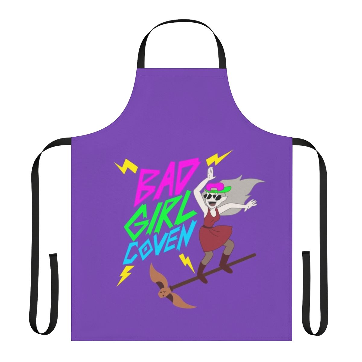 Witchy owl house cosplay apron featuring Eda Clawthorne and Luz Noceda