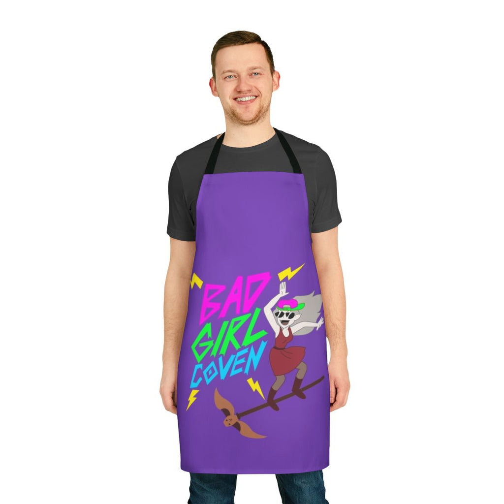Witchy owl house cosplay apron featuring Eda Clawthorne and Luz Noceda