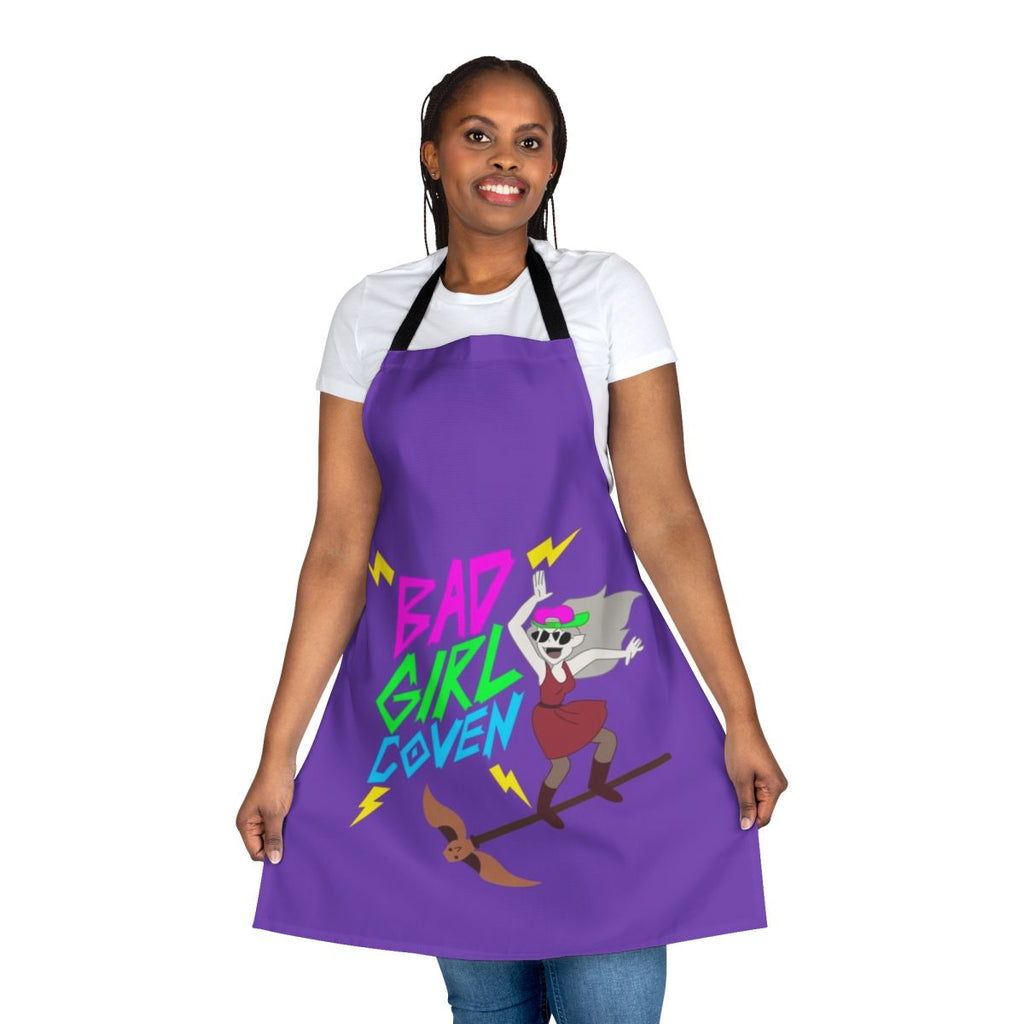 Witchy owl house cosplay apron featuring Eda Clawthorne and Luz Noceda