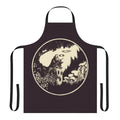 Wizard-themed apron with fantasy and retro Dungeons & Dragons inspired design