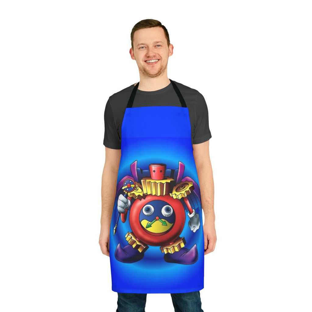 Apron featuring the Time Wizard from the Yugioh anime and manga series