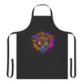 Wizard101-themed apron with custom wizard school design