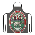 Wobbly Bob-inspired apron with ale, beer, and pub-themed design