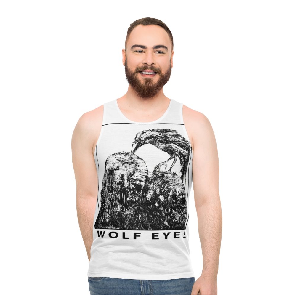 Wolf Eyes Burned Mind Unisex Tank Top