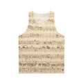 Wolfgang Amadeus Mozart Classical Music Unisex Tank Top