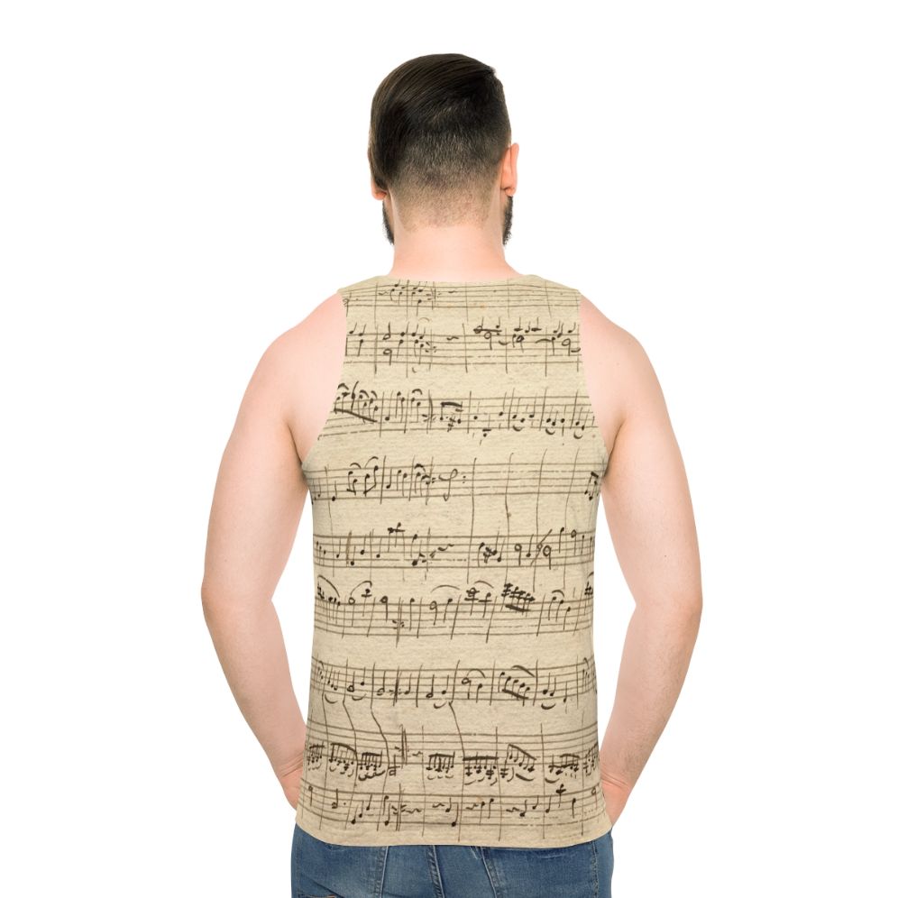 Wolfgang Amadeus Mozart Classical Music Unisex Tank Top