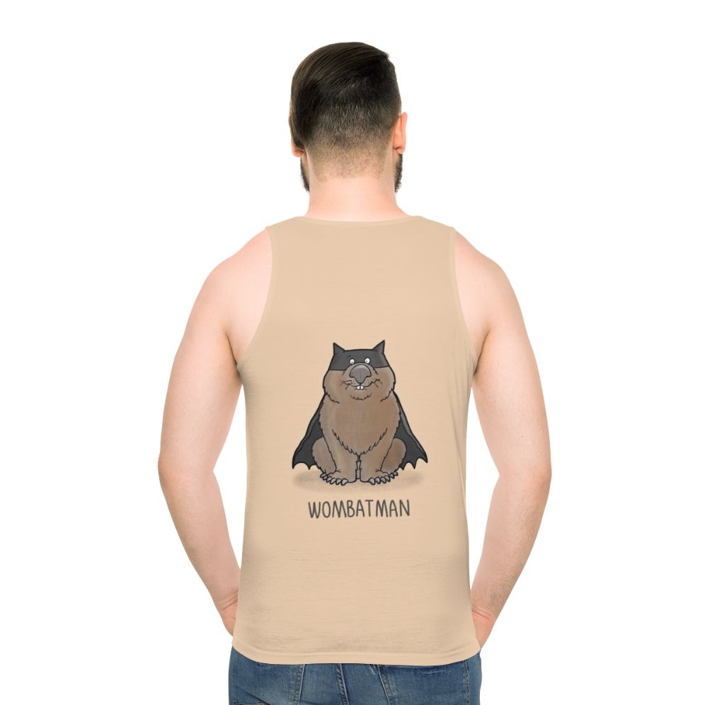 Wombat Superhero Unisex Tank Top