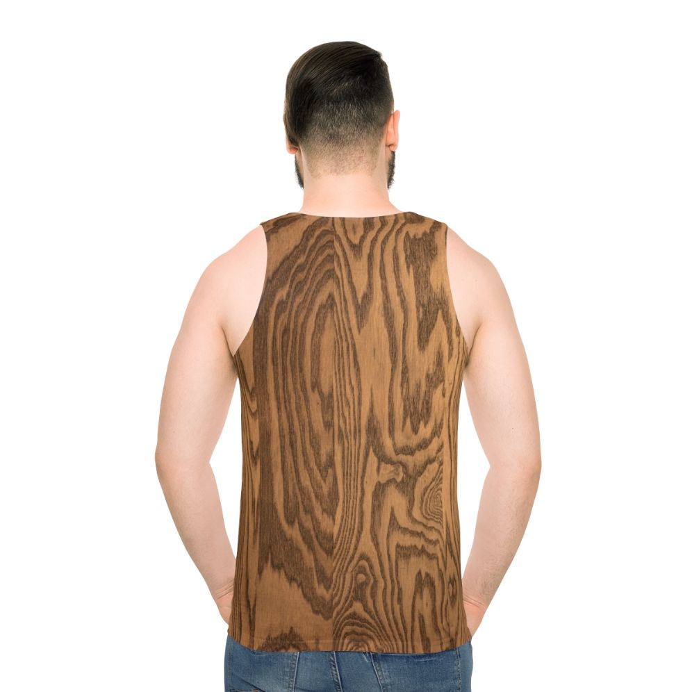 Wood Grain Unisex Tank Top