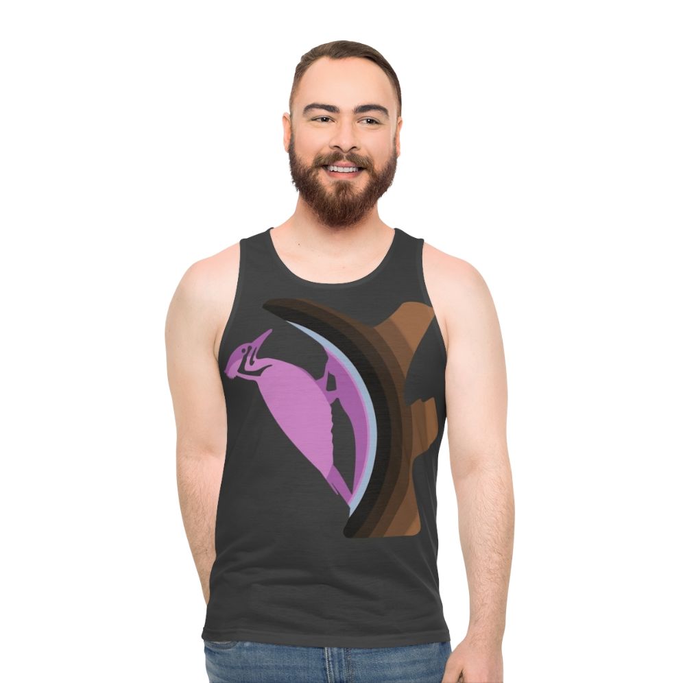 Woodpecker Legendary Animals Unisex Tank Top
