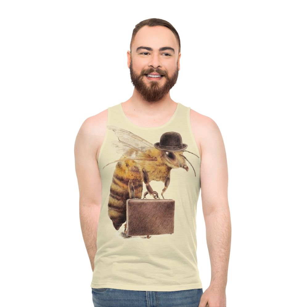 Unisex Worker Bee Office Tank Top