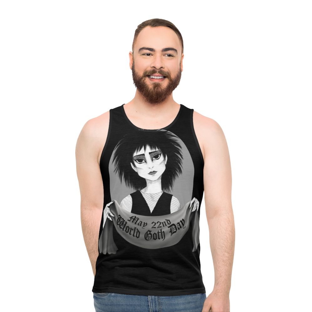 Siouxsie Unisex Tank Top for World Goth Day