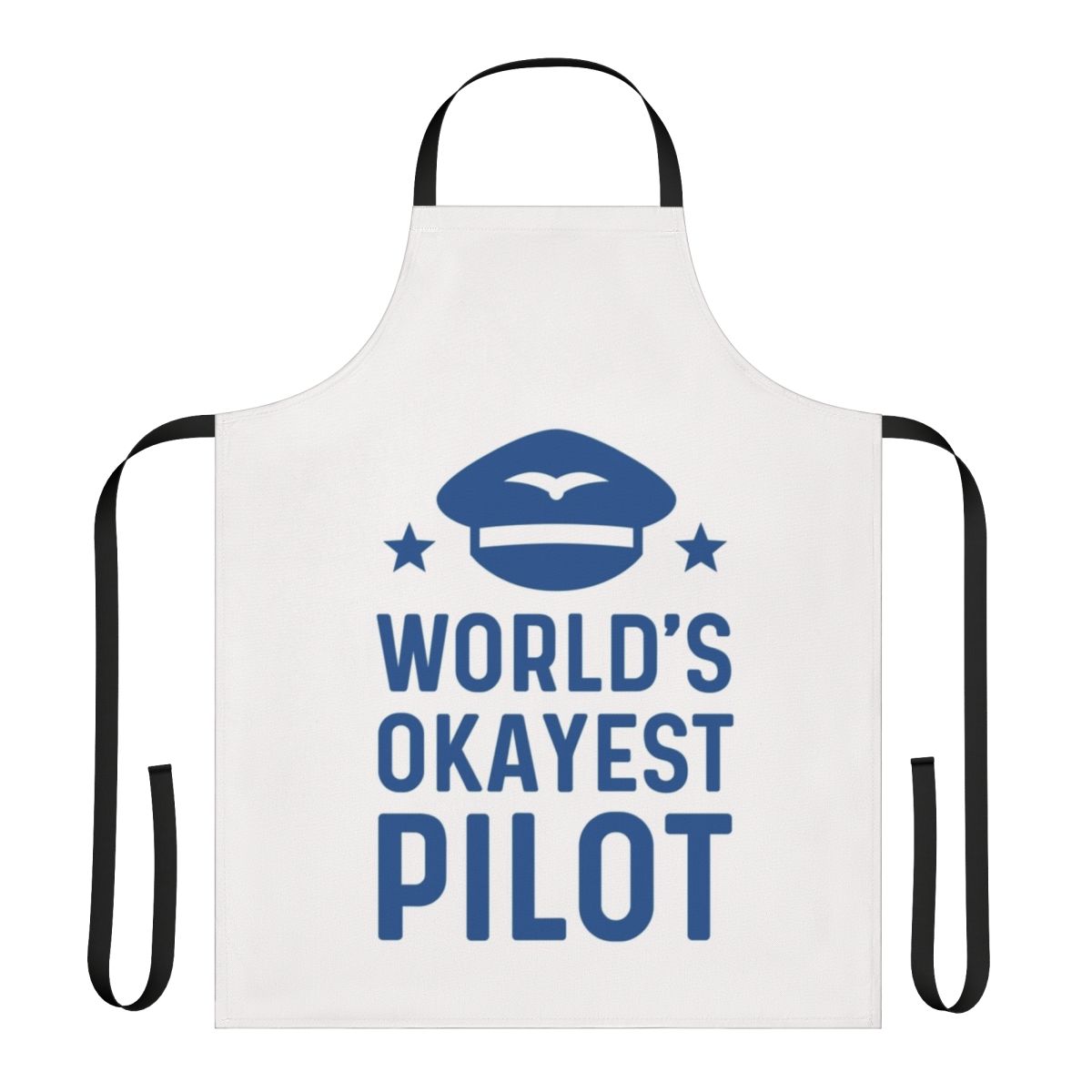 Worlds Okayest Apron for Engineers and Professionals - Funny Occupation Humor Apron