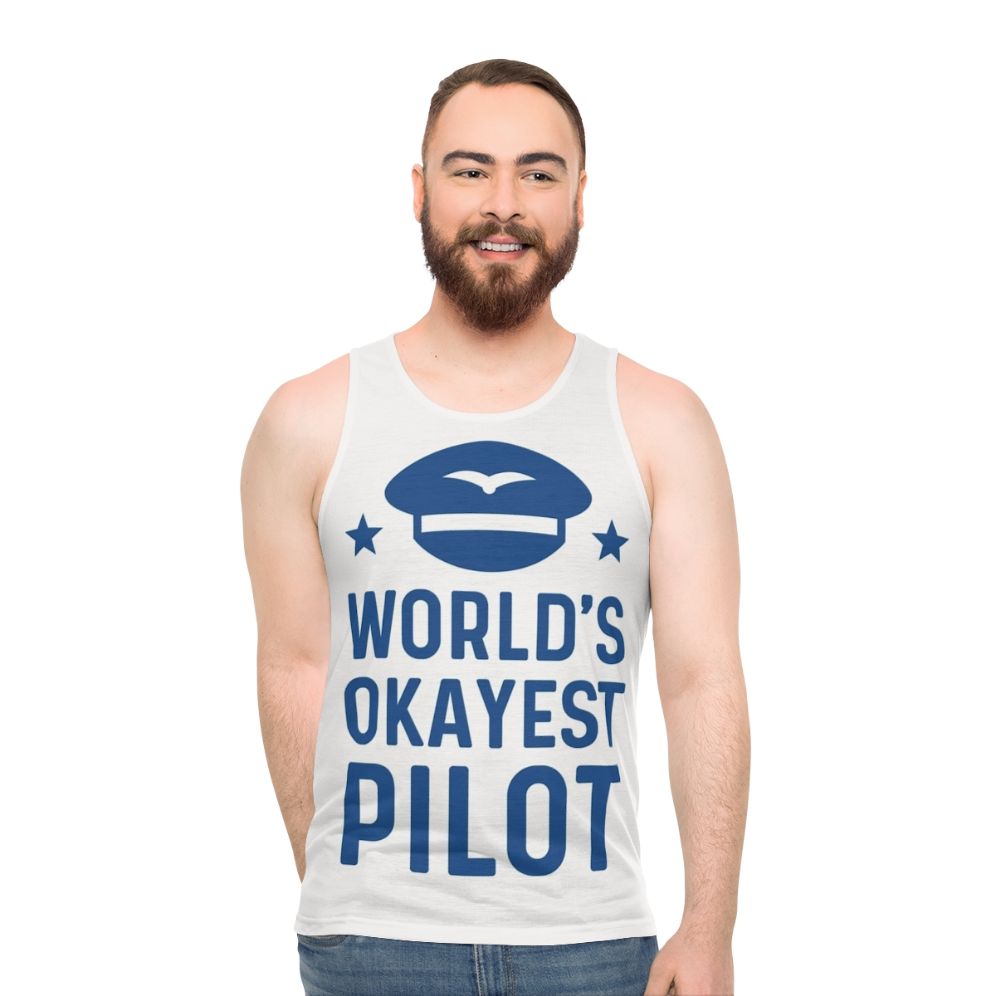 World's Okayest Unisex Engineer Tank Top