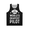 Worlds Okayest Unisex Tank Top