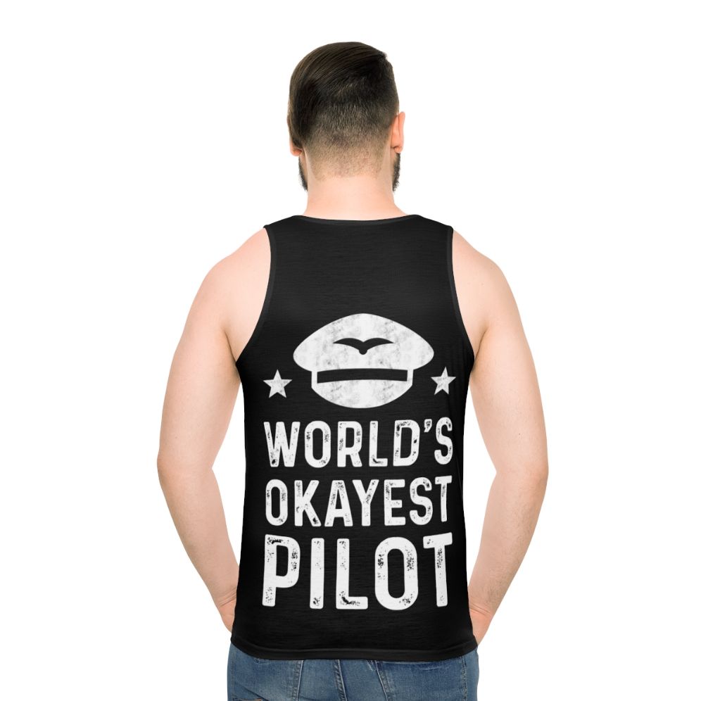 Worlds Okayest Unisex Tank Top