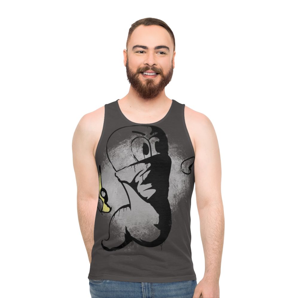 Worms Armageddon Banana Bomb Unisex Tank Top