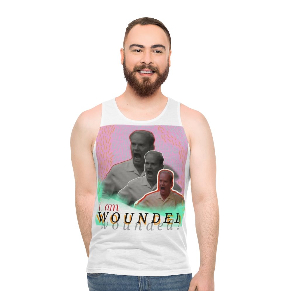 Wounded Frasier Crane Unisex Tank Top