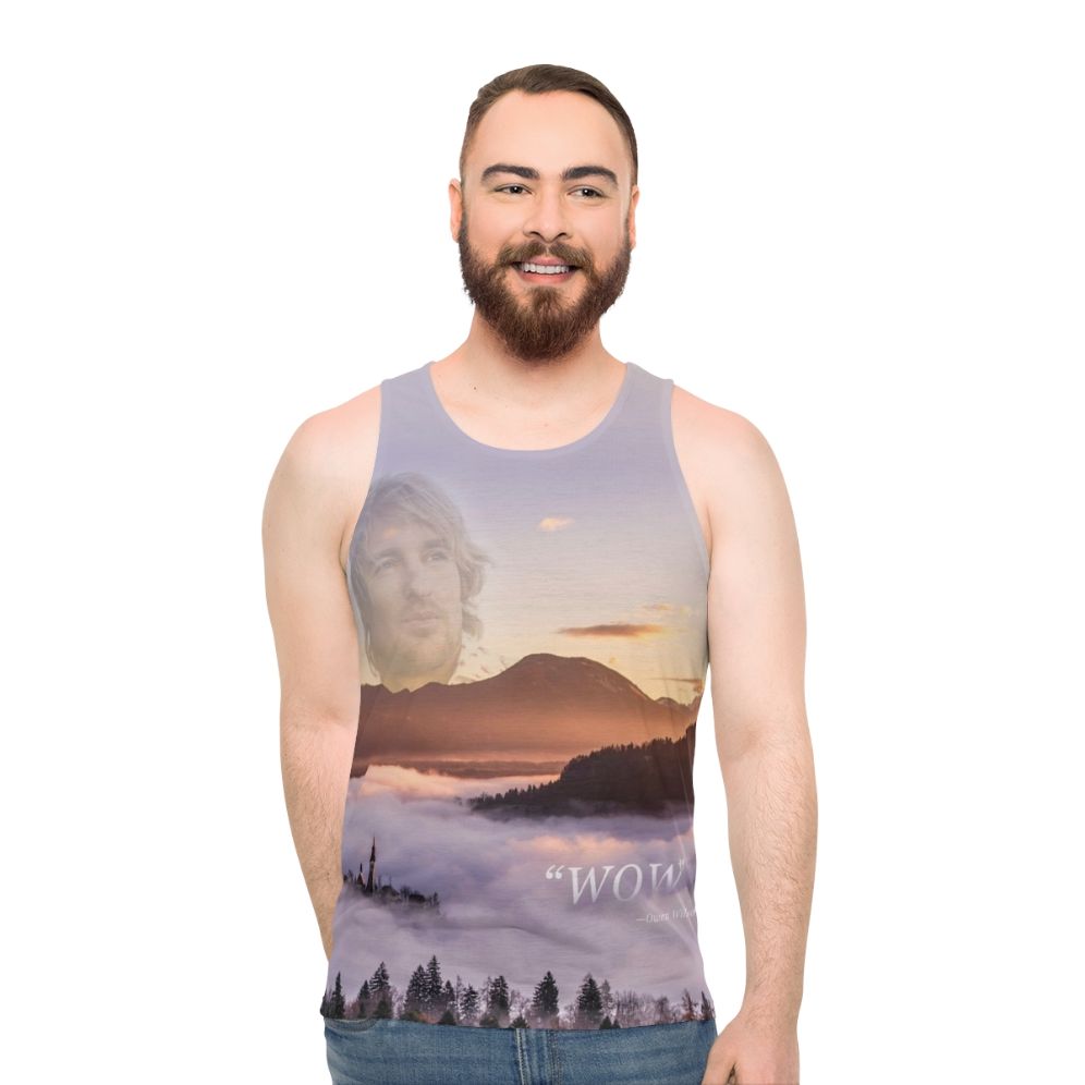 Wow! Owen Wilson Inspired Unisex Tank Top