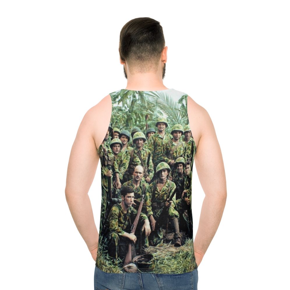WWII US Marines Bougainville Vintage Tank Top