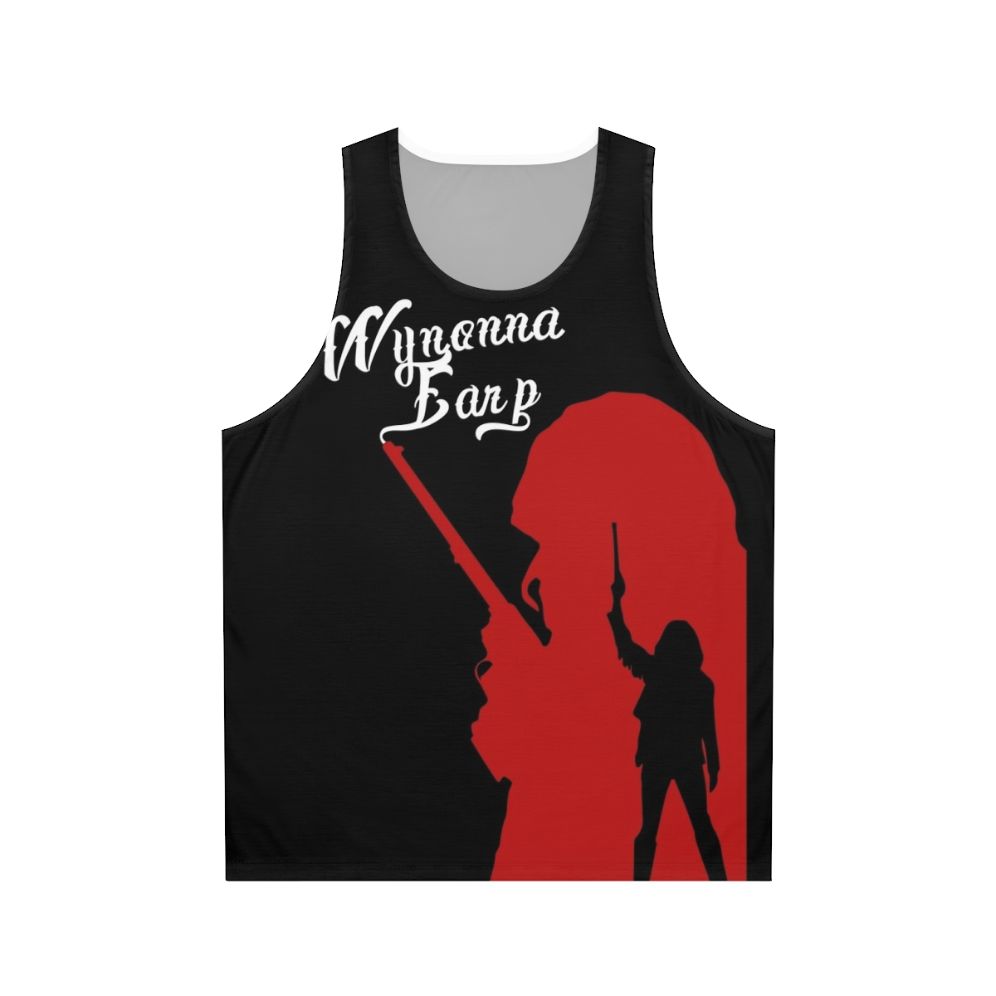 Wynonna Earp Wayhaught Unisex Tank Top with Gun Design