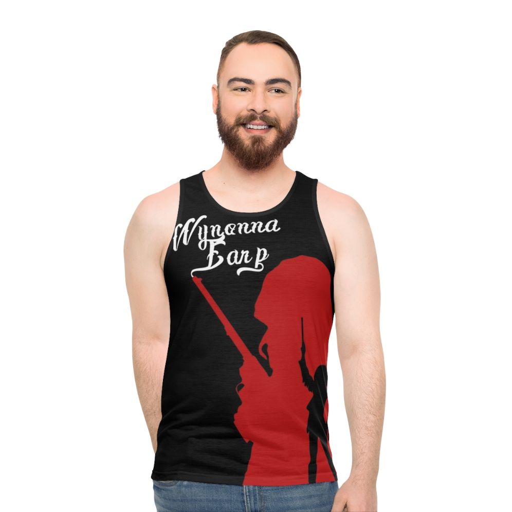 Wynonna Earp Wayhaught Unisex Tank Top with Gun Design