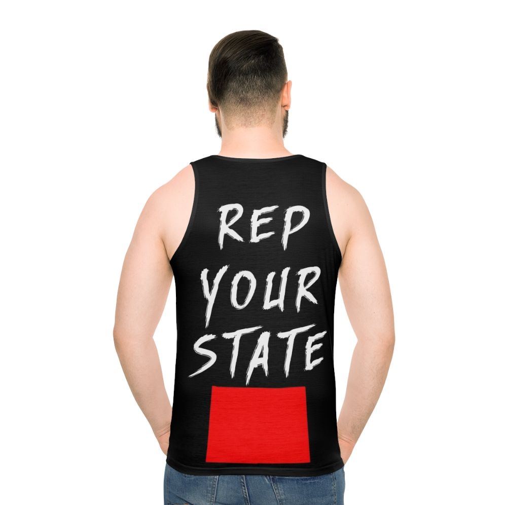 Wyoming state pride unisex tank top