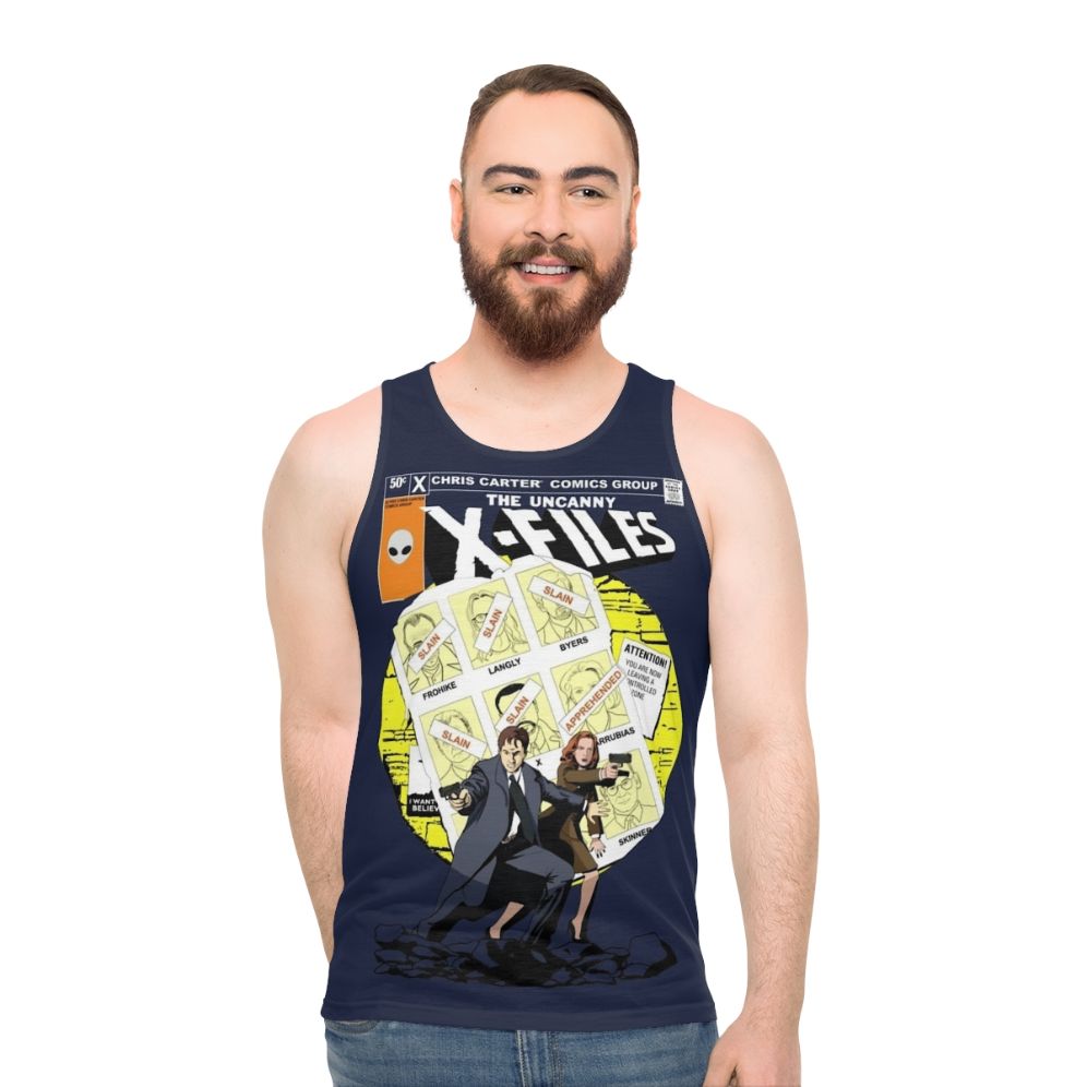 X-Files & X-Men Unisex Tank Top