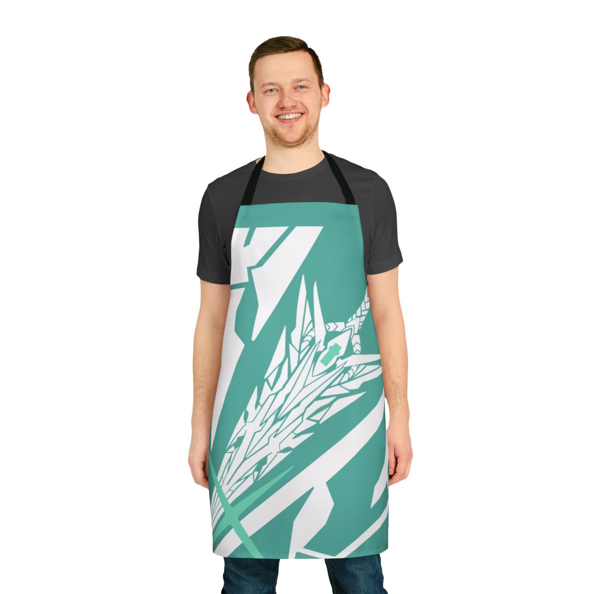 Apron featuring the iconic Aegis sword from Xenoblade Chronicles 2