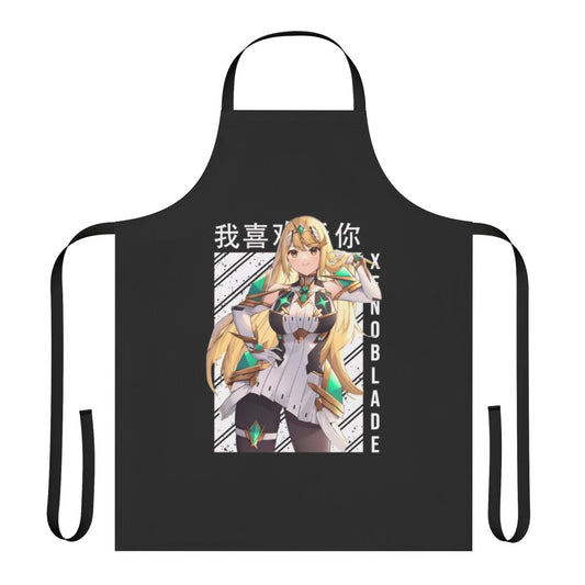 Xenoblade Chronicles inspired Mythra apron with Aegis blade design