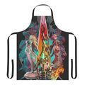 Xenoblade Chronicles themed apron featuring the Monado logo and Alrest landscape