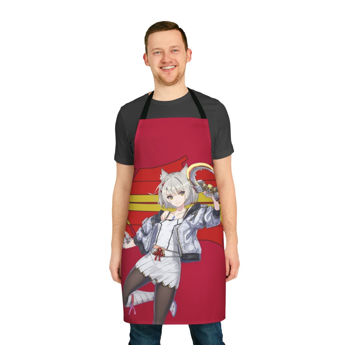 Mio Xenoblade Chronicles 3 Apron, featuring characters and designs from the popular Xenoblade video game series