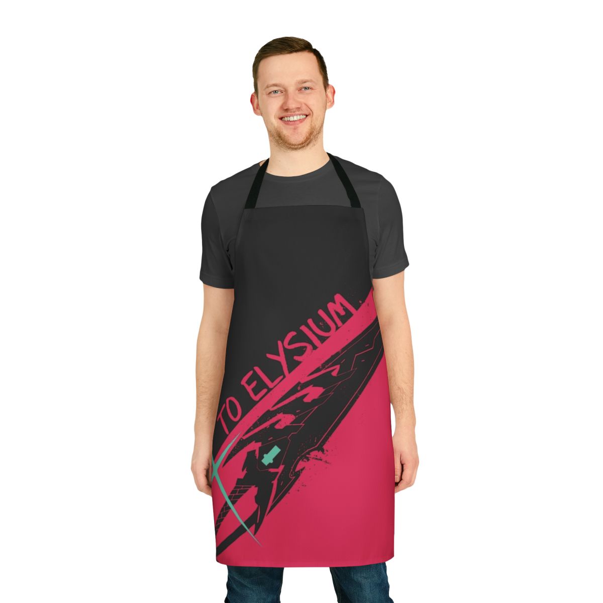 Xenoblade-inspired Pyra apron with anime-style design