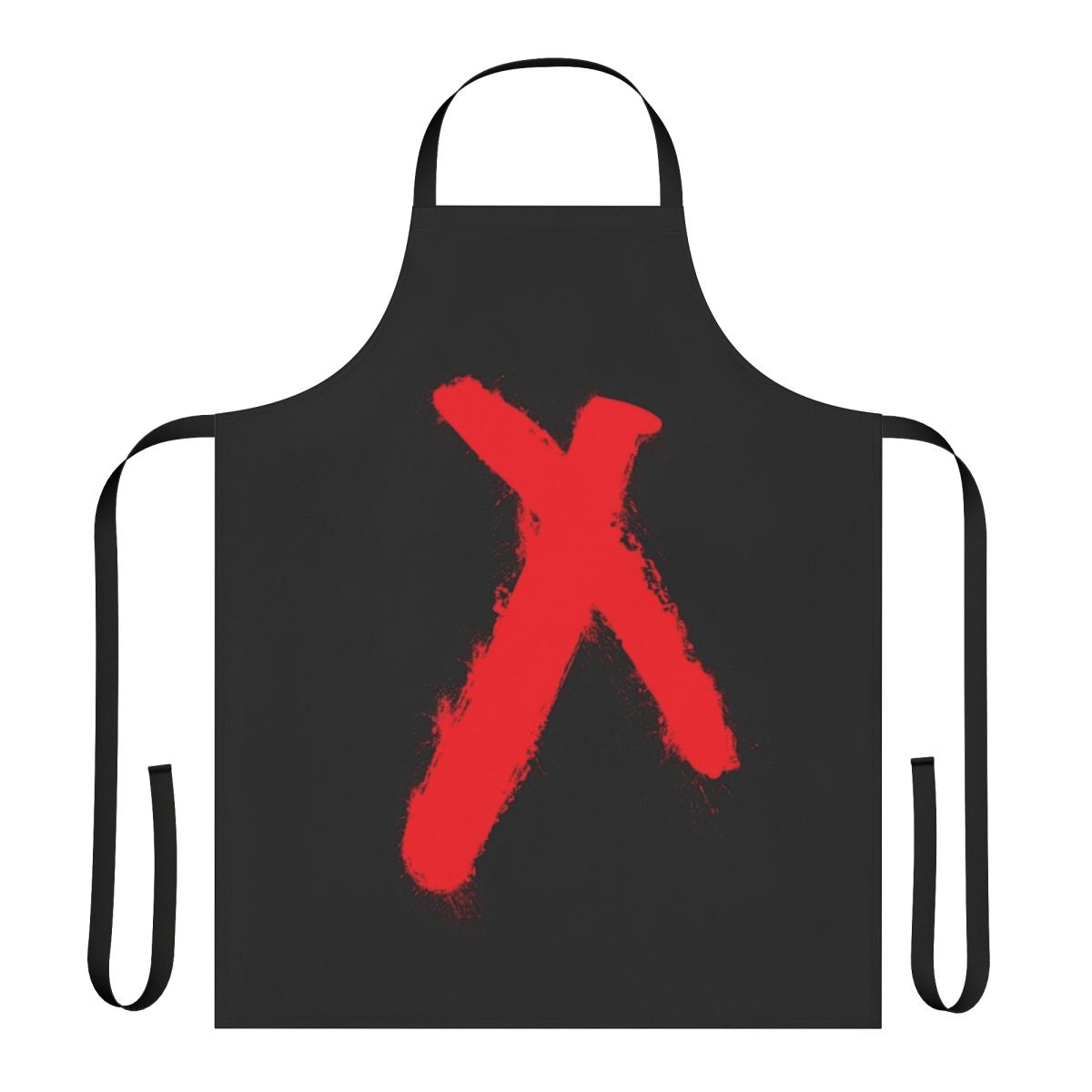 Xenogears-inspired apron featuring the Zohar symbol and retro gaming design