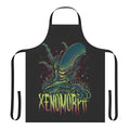 Apron featuring a menacing xenomorph design inspired by the iconic Alien movies