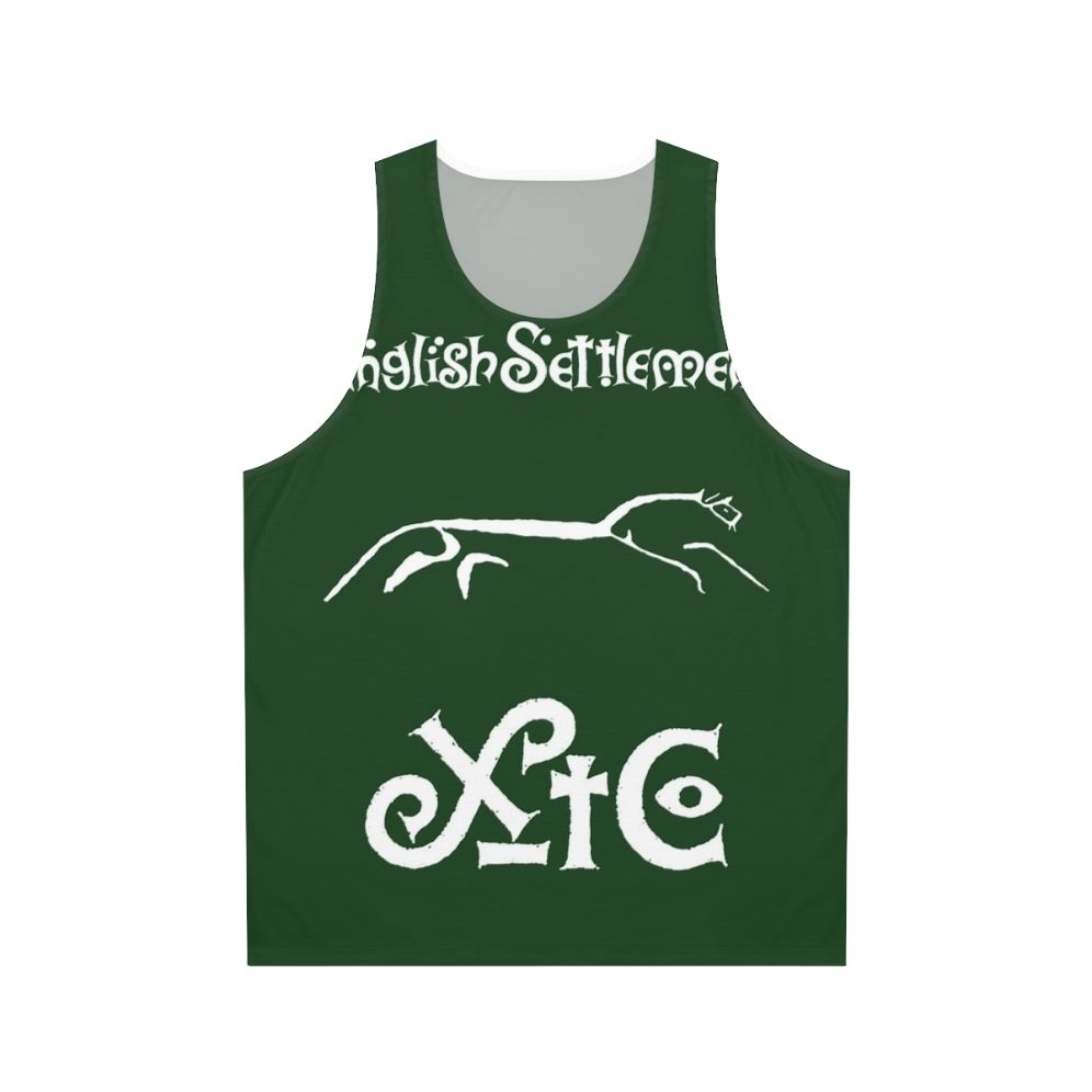 XTC English Settlement 80s Band Unisex Tank Top
