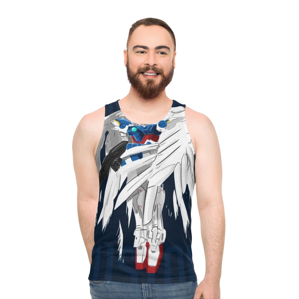 Xxxg 00W0 Wing Gundam Zero Endless Waltz Anime Unisex Tank Top