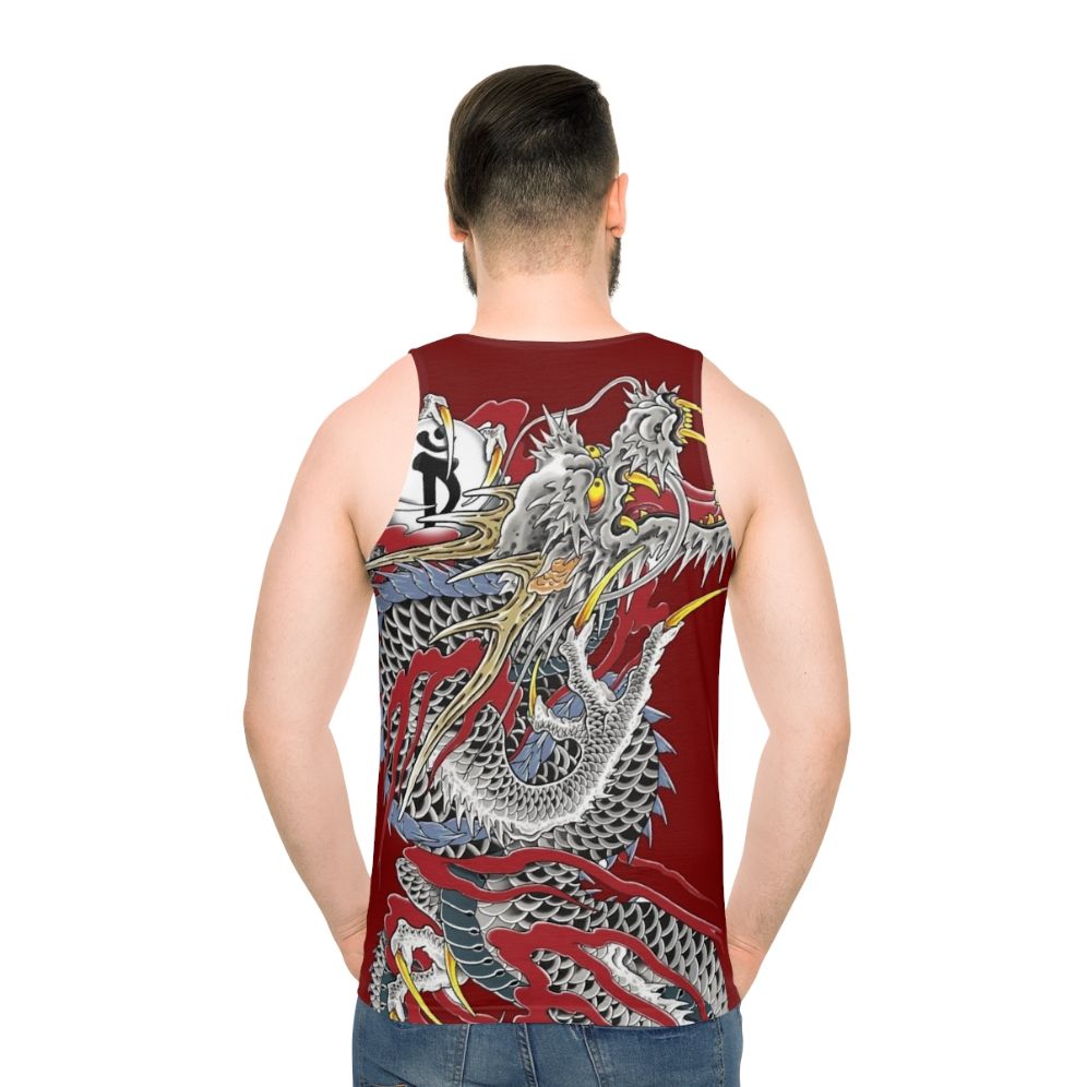 Yakuza Dragon Tattoo Unisex Tank Top