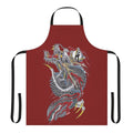 Yakuza-themed apron with Japanese-inspired design for gaming enthusiasts