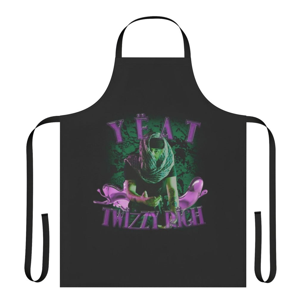Yeat Twizzy Rich inspired apron for fans of the artist