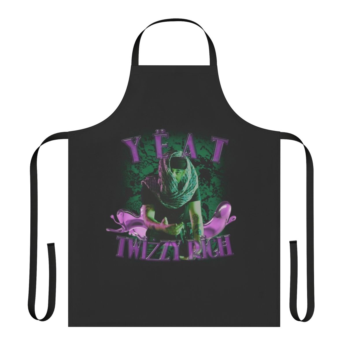 Yeat Twizzy Rich inspired apron for fans of the artist