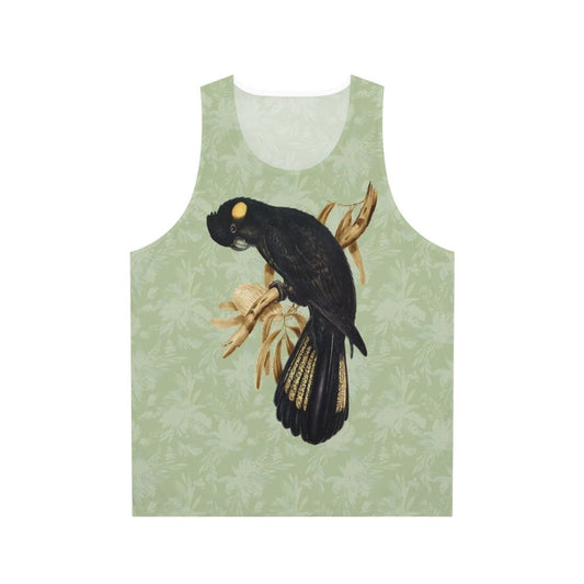 Yellow-Tailed Black Cockatoo Unisex Tank Top