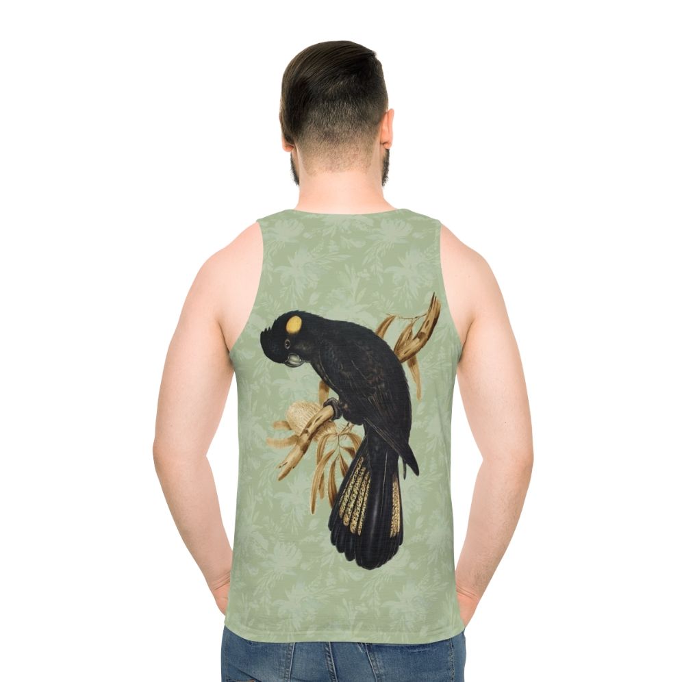 Yellow-Tailed Black Cockatoo Unisex Tank Top