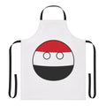 Apron featuring the Yemen countryball and a design highlighting Yemeni culture and history