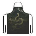 Yggdrasil-inspired apron featuring the Norse tree of life design