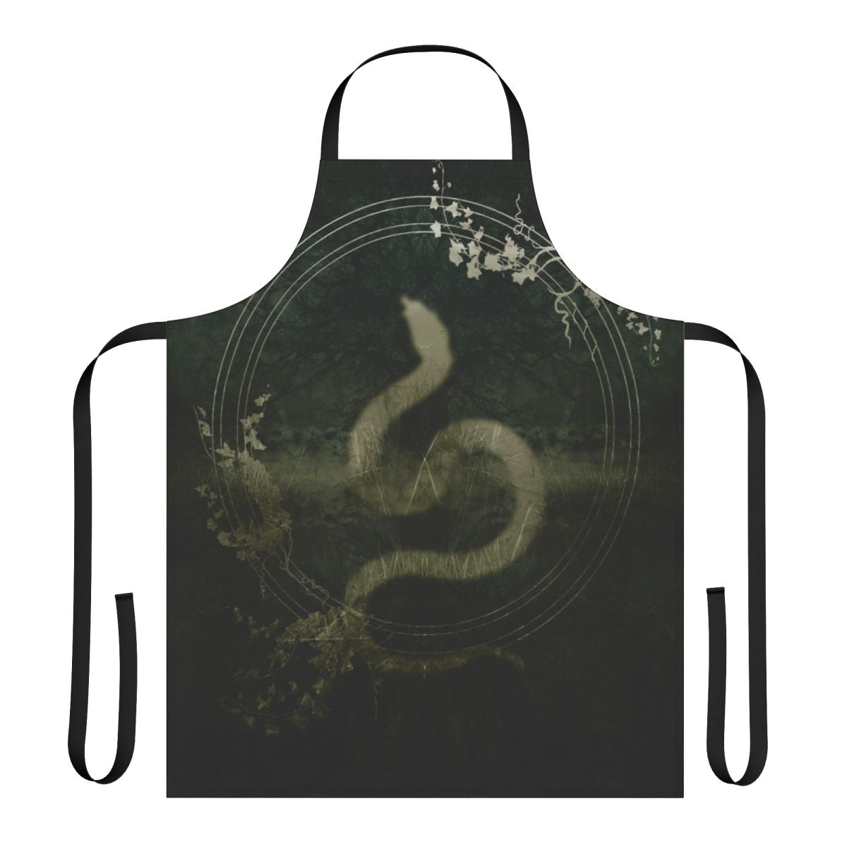 Yggdrasil-inspired apron featuring the Norse tree of life design