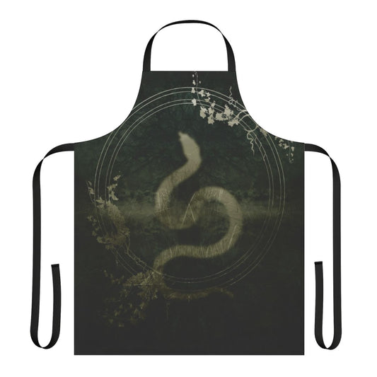 Yggdrasil-inspired apron featuring the Norse tree of life design