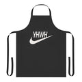 Yhwh-inspired sports logo printed on a high-quality, durable apron