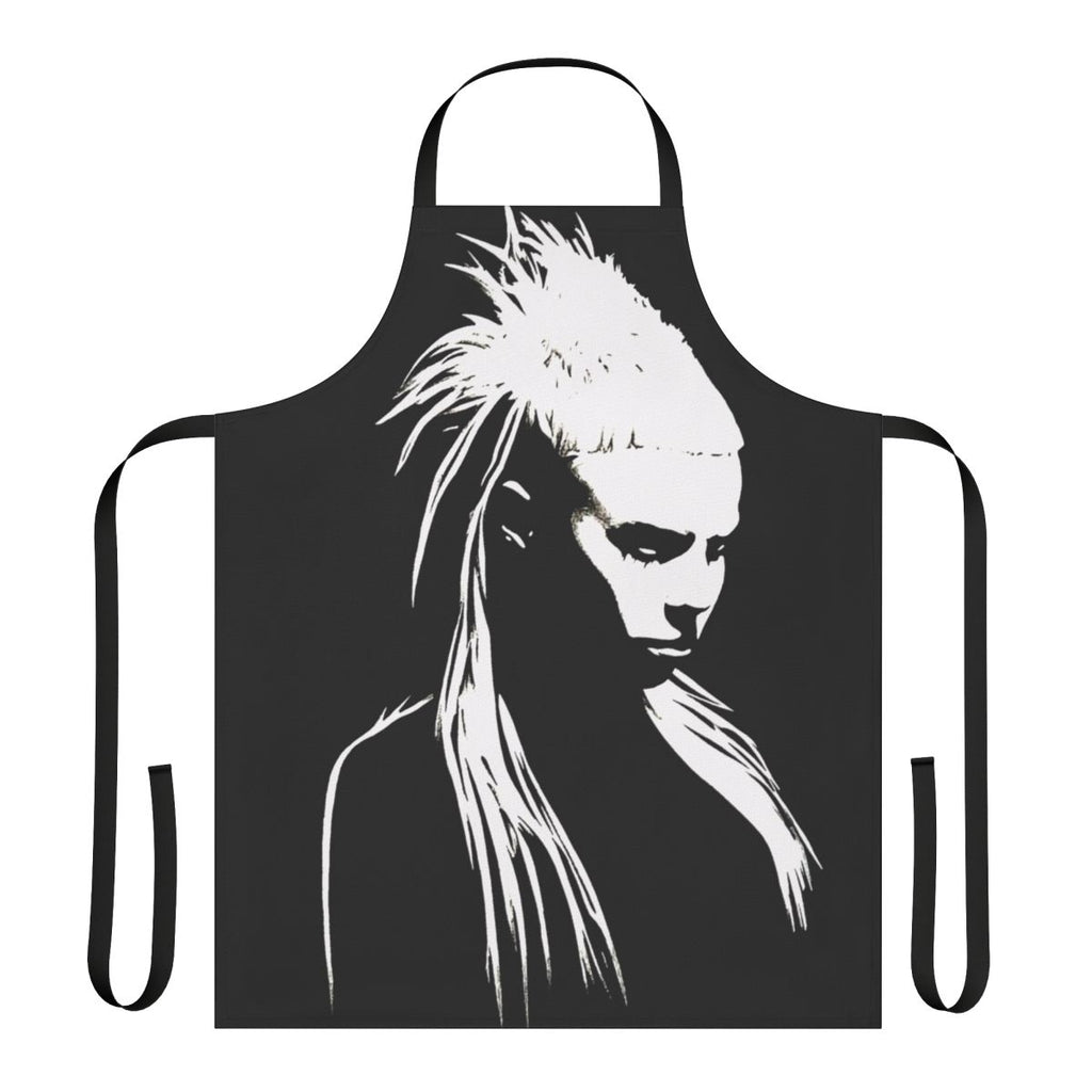 Yolandi Visser Inspired Alternative Music Portrait Drawing Apron