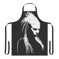 Yolandi Visser Inspired Alternative Music Portrait Drawing Apron