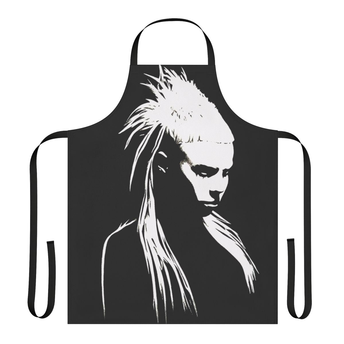 Yolandi Visser Inspired Alternative Music Portrait Drawing Apron